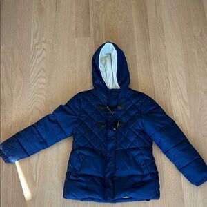 Kids Blue Hooded Jacket